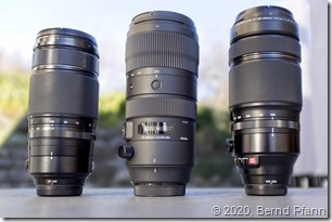 Vergleich FUJINON-SIGMA-FUJINON