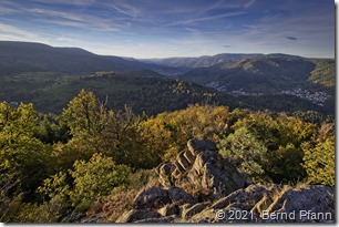 Das Murgtal vom Dachsstein aus gesehen