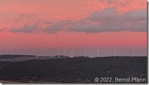 Windr&auml;nder im Frankenwald