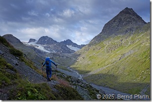 Unterwegs zur Dreil&auml;nderspitze