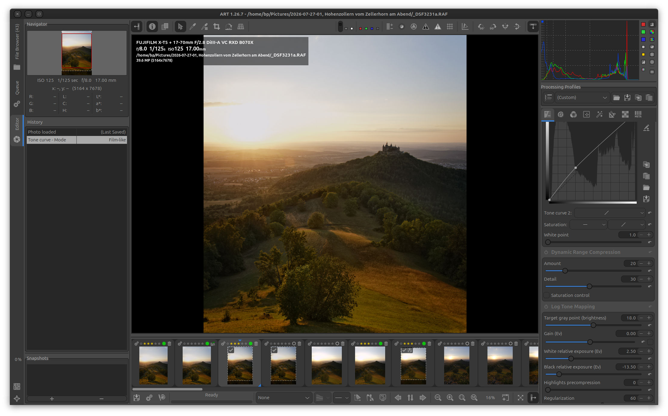 ART raw image processor